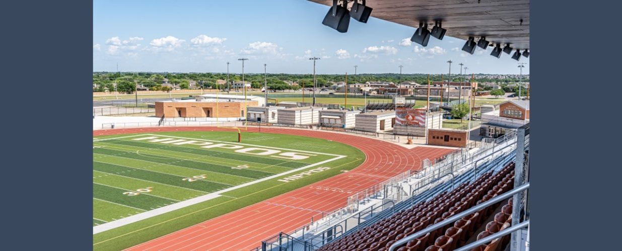 field at Hutto ISD Memorial Stadium in Hutto, TX